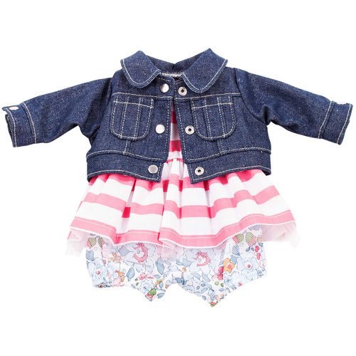 Gotz 3402659 Baby Combo Vacanze for Baby Dolls - Doll Clothes Size S Suitable for Dolls from 12-13"