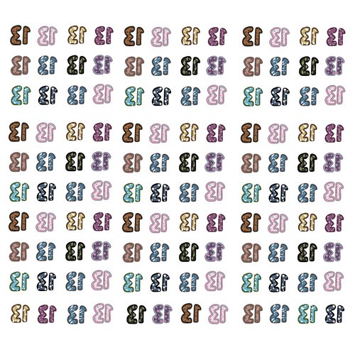 120PCS Lucky Number 13 Temporary Tattoos Stickers,goodie for concert,Concert Accessories for Fans Gifts, Hand Tattoo，face tattoos，princess tattoos temporary for kids.