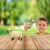 Gemini&Genius Lamb Toys Farm Animal Figurine Toys, Shaun The Sheep Toys Playset. Great for Kids Party Supplie Toys, Gifts for Kids, Ages 3+