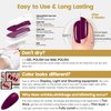 YTD Likomey Gel Nail Polish,1 Pcs 15ml Wine Purple Soak Off UV Nail Gel Varnish,Salon Home DIY Manicure High Pigment Raspberry Deep Plum Gel Polish,CS017
