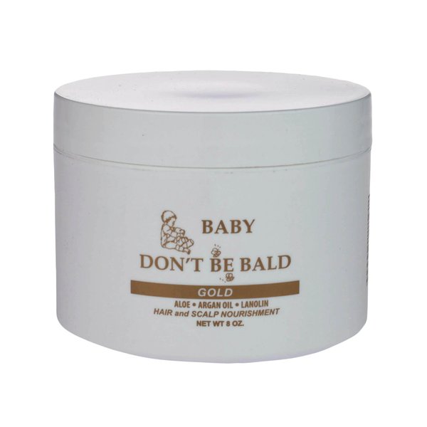 BABY DON'T BE BALD Gold Hair and Scalp Treatment 8 oz
