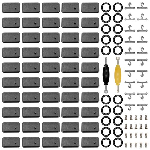 FIGURESLAB 122PCS Figure Repair Part Set for 3.75” Gi Jeo, Action Figure Replacement kit Accessories+Action Figure Stand with T-Hooks+O-Rings+Screws+Spanners