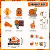 LXlucktim Basketball Birthday Party Decorations, 177 Pcs Basketball Themed Party Supplies for Boys Baby - Backdrop, Cupcake Toppers, Balloons, Cupcakes Wrappers, Hanging Swirls, Tablecloth, Stickers