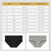 UMMISS Women's Soft Cotton Underwear Panties, Stretch Comfort Brief Underwear for Women-5 Pack -Multi -L.