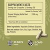 HERBAMAMA Stinging Nettle Root Capsules - Organic Stinging Nettle Root Powder Pills - Urtica Dioica Herbal Supplement - 100 Vegan Caps