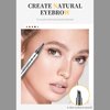 Arch Define 3D Microblading 4-tip Eyebrow Pen, ArchDefineBlapee Eyebrow Microblading Pen - Eyebrow Pencil, Blapee Micro 4 Point Brow Pen,Atikisoi Eyebrow Pencil, Long-Lasting (Reddish Brown)