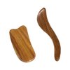 yueton 2PCS Sandalwood Scraping Board Wooden Gua Sha Board Gua Sha Facial Body Massage Tool for Face and Body Treatment, Relieve Tensions and Reduce Puffiness