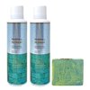 Bath & Body Works Aroma Rainfall Retreat 2 Piece Shave Gel Value Pack with a Fresh Forest Bar Soap - Full Size