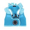 Puppia Vivien Vest Dog Harness Step-in All Season Mesh Cute No Pull No Choke Walking Training for Small Dog, Sky Blue, Small