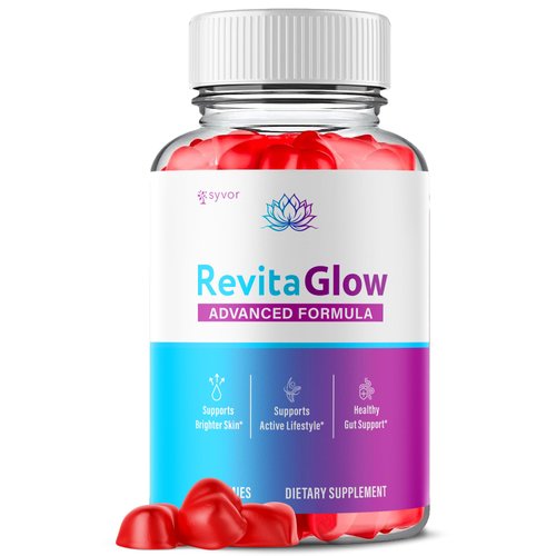 RevitaGlow Gummies, Official Revita Glow Gummies with Apple Cider Vinegar, Advanced Formula Skin Health Support Supplement with Premium Beauty Vitamins, Revitaglow Women's Health Support (60 Gummies)