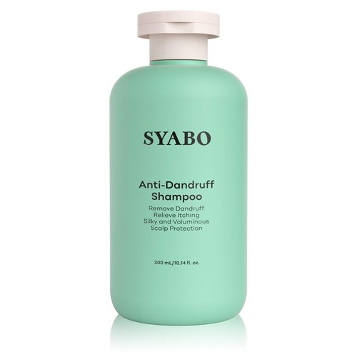 SYABO Anti Dandruff Shampoo for Flaky, Dry, Itchy Scalp, Remove Dandruff and Itching, Soft and Fluffy, Scalp Care and Protect Scalp 10.14 Fl Oz