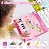 Toys for 3 Year Old Girl Gifts: Piano Book for Toddlers Kids Ages 3-5 3-4 4-5 3-6 5-8 - Educational Musical Piano Toy Ideal 3 4 5 6 7 8 Year Old Boys Girls Birthday Gift Present