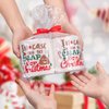 Christmas Embroidered Toilet Paper Decorations - Xmas Party/White Elephant/Gag Gift/Bathroom Decor