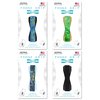 LOVEHANDLE Grip for Smartphone and Mini Tablet, Artisan Design Elastic Strap with Colored Base, 4 Piece Value Pack
