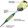 Viper Spinning Bee Soft Tip Darts with Casemaster Storage/Travel Case, Green, 16 Grams