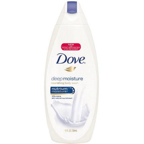 Dove Body Wash with Skin Natural Nourishers for Instantly Soft Skin and Lasting Nourishment Deep Moisture Cleanser That Effectively Washes Away Bacteria While Nourishing Your Skin 12 oz