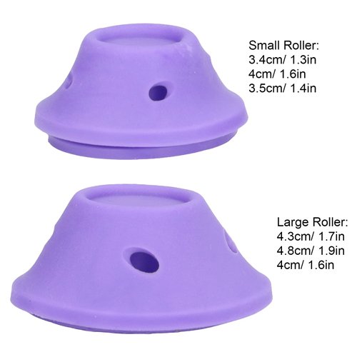 Hair Curlers to Sleep in, 20pcs Heatless Hair Curler, Heatless Curlers, Hair Curlers No Heat Hair Rollers Heatless Self Grip Roller Hair Dressing Curlers Hair Mushroom Shaped Hair Curlers Set