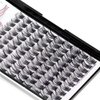 Bodermincer 10-12-14-16mm MIX D Curl Lash Clusters Individual Lashes Mink Cluster Eyelash Extension Natural 3D Russian Volume Faux Eyelashes Individual Lashes Makeup (10-12-14-16mm MIX)