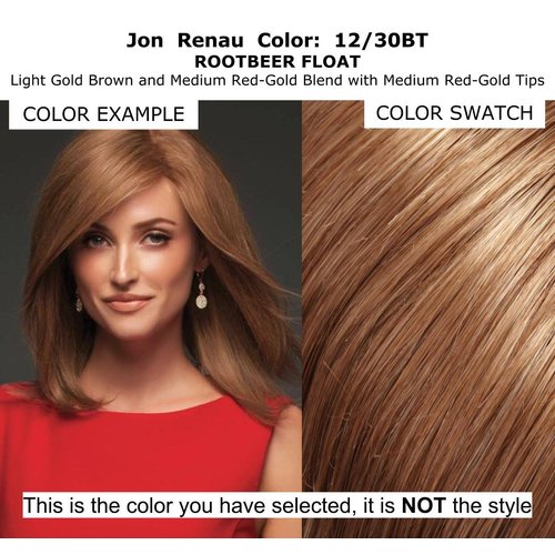 Easihair Mimic Hair Wrap Color 12/30BT Rootbeer Float - 4.5" Length Hairpiece UpDo Ponytail Accent Synthetic Fiber Easi Curly Wavy Locks Elastic Band Scrunchie Bundle Maxwigs Booklet