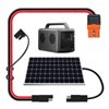 ZkeeShop XT60i to SAE Adapter 10AWG Solar Charging Cable XT60i-F Extension Cable with SAE Reverse Adapter Compatible for Ecoflow Solar Generator Portable Power Station 1.5M