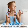 Yuanchu 20 Pcs Butterfly Elastic Hair Ties, Colorful Hair Scrunchie with Butterfly Cute Hair Bands Butterflies Accessories Clips Holders with Bows for Women