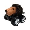 Wild Zoomies - Lion from Deluxebase. Friction powered monster truck toys with cool animal riders, great car toys and Lion toys for boys and girls