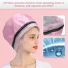 Hair Steamer Cap, Hair Care Cap,Temperature Adjustable Thermal Cap,US Plug Hair Care Hat, Hair Steam Caps for Deep Conditioning, Hair Thermal Treatment Cap for Home and Personal Use