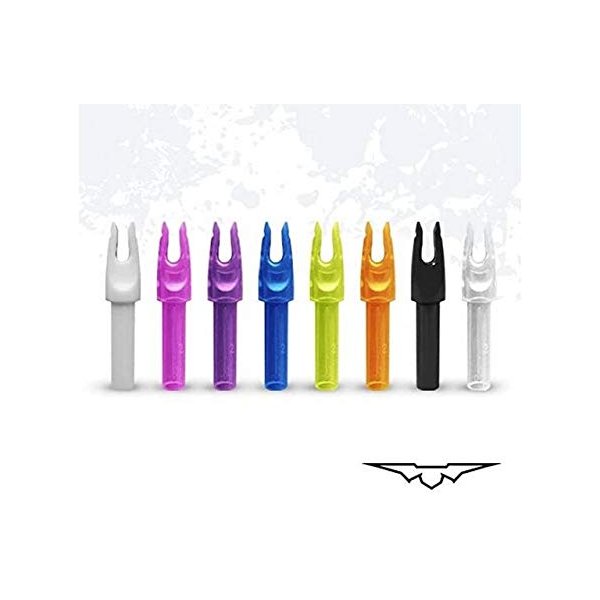 Black Eagle "R Nock - for Renegade, Rampage, and Spartan Carbon Arrows (Clear)