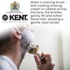 Kent SCT2 Shaving Cream Mens Cooling Menthol Shaving Cream Foam, Perfect Size for Travel or Home Lather Shaving Cream for Men Great for Sensitive Skin