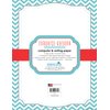 Barker Creek Designer Computer Paper, Turquoise Chevron, 8.5” x 11”, Decorative Printer Paper, Stationery, 50 Sheets per Pkg, Home, School and Office Supplies (740)