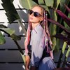 JJUNW 200Pcs Rainbow Mini Hair Beads Plastic Hair Clips Braid Clips Cute Hair Decorations for Kids Girls Women Hair Accessories()