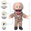 14" Pops, Peach Grandfather, Hand Puppet