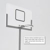 PowerTRC Desktop Basketball Hoop Game, Table Top Basketball Games Mini Desk Toys for Office for Adults Kids Novelty Toy Gift Idea