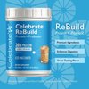 Celebrate Vitamin Rebuild Whey Isolate Protein Powder with Probiotic and Prebiotic, 20g Protein, Iced Macchiato, 15 Servings