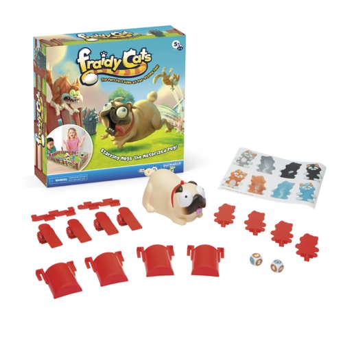 Fraidy Cats, Interactive Board Games for Kids- Board Games for Family Night, Family Games, Game Night, Family Board Games, Kids Toys, Preschool Toys,2-4 Multi-Player Game, Ages 5+