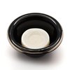 Edwin Jagger RN116 Porcelain Shaving Bowl for Men for Shaving Soap or Shaving Cream (Black)