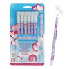 Sakura Quickie Glue Pens - Liquid Glue Pens for Crafting - Pinpoint Roller Glue - 0.7 mm Tip - 6 Pack