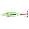 Northland Fishing Tackle UV Buck-Shot Ice Fishing Rattle Spoon, UV Glow Perch, 1/4 Oz, 1/Cd