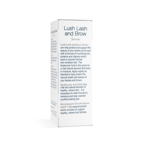 Lash & Brow Serum by Hyalogic - Eyelash and Brow Growth Serum Enriched w/Hyaluronic Acid, Argan Oil & KGF: Hypoallergenic Formula | Cruelty & Paraben-Free .17 fl. oz.(5ml)