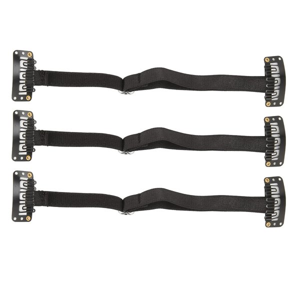 Cosmetic Tools And Accessories,3 Pcs Face Tape Band Reusable Portable Elastic Face Stretching Strap With Clips For Women Beautymakeup Supplies
