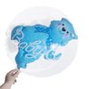 Vctitil 10 Pcs 24 inch Balloons 4D Bear Double Bubble Balloons Blue Pink Foil Balloons for Baby Shower,Gender Reveal,Kids Birthday Party Supplies