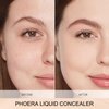 PHOERA Concealer, Lightweight, Full Coverage, Long Lasting, Corrects, Hydrates, Highlights, Matte Finish, All-Day Wear,with Concealer Brush (106#CHESTNUT)