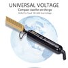 DAN Technology Small Ceramic Hot Comb for Lace Front Wigs - Dual Voltage, Fast Heating Straightener for Black Hair and Wigs