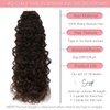 Jerry Curly Tape in Human Hair Extensions for Black Women 3B 3C Darkest Brown Soft Remy Human Hair Tape in Extensions Curly 14Inch 80g Invisible Double Sided Jerry Curly Hair Extensions 32Pcs