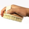 Dry Body Brush, Natural Bristle Bath Brush, ,Body Brush Lymphatic Drainage, Exfoliate, Stimulate Blood Circulation, Remove Dead Skin Toxins and Cellulite