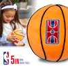 Franklin Sports Kids Soft Plush Basketball - NBA MyFirst Basketball Stuffed Basketball Plush for Kids - Soft Kids Basketball + Stuffed Plush - Fun Kids Basketball Room Decoration - 5"