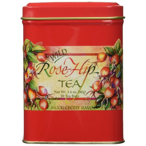 Taste The Wilderness Wild Rose Hip Tea Tin (20 Tea Bags)