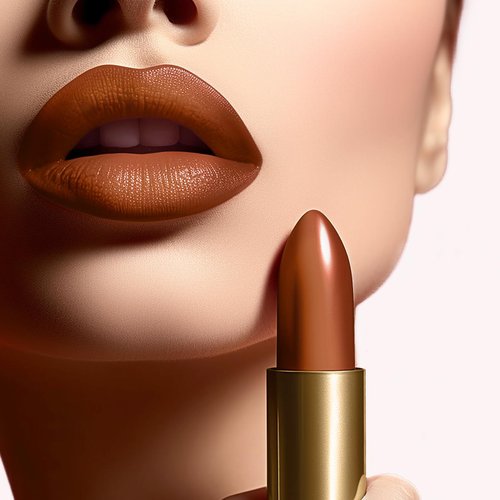 Khasana Lipstick. Long Lasting Hydrating Lip Color, Moisturizing Formula, Infused with Vitamin E and Vitamin C. Lip Makeup Cream Gloss lipstick (#325 Cream Gloss)