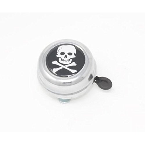 Fenix Skull & Bones Bicycle Bell Chrome