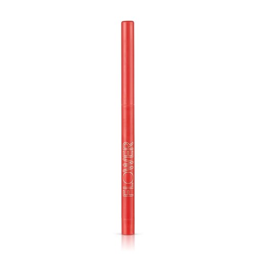Flower Beauty Petal Pout Lip Liner - Smooth & Creamy Lip Liner with Pigment Rich Color, Prevents Feathering of Lip Color, Comes with Built-in Sharpener (Cherry)